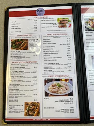 Angie’s BREAKFAST & GRILL Menu image 2